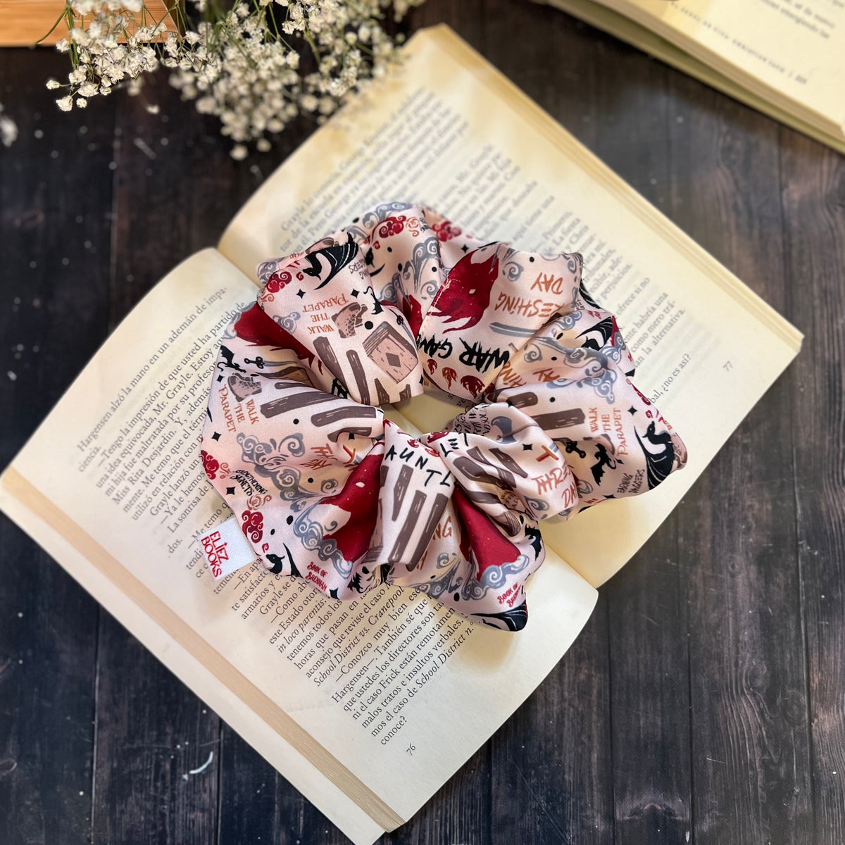 Scrunchies Alas de Sangre