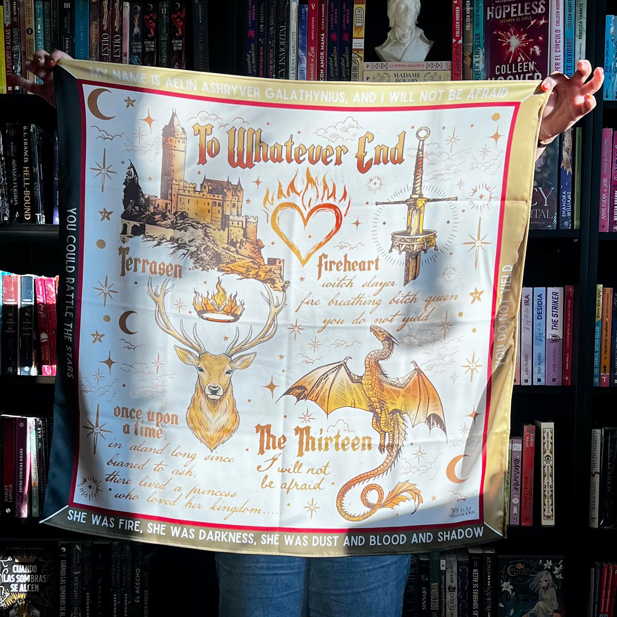 Pañuelo Trono de Cristal - Solsticio Literario