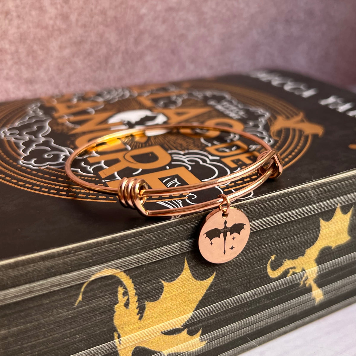 Brazalete Alas de Sangre - Andarna & Tairn