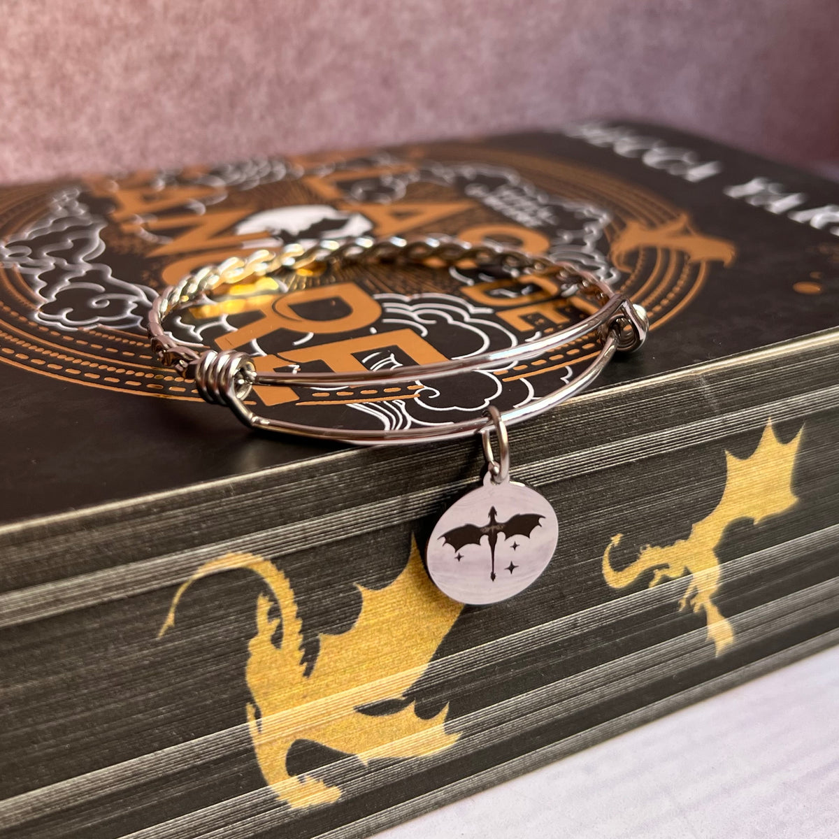 Brazalete Alas de Sangre - Andarna & Tairn