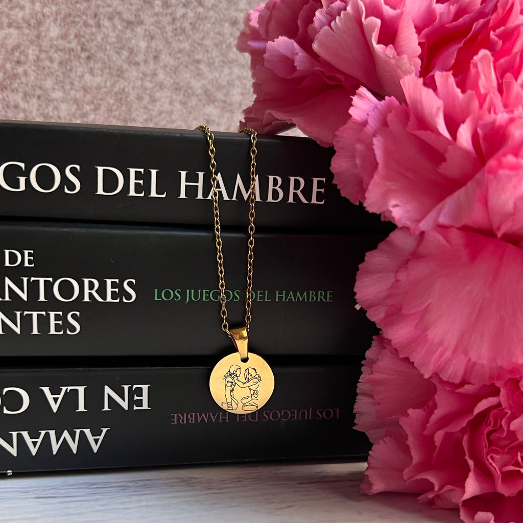 Collar Katniss y Peeta & Los juegos del hambre