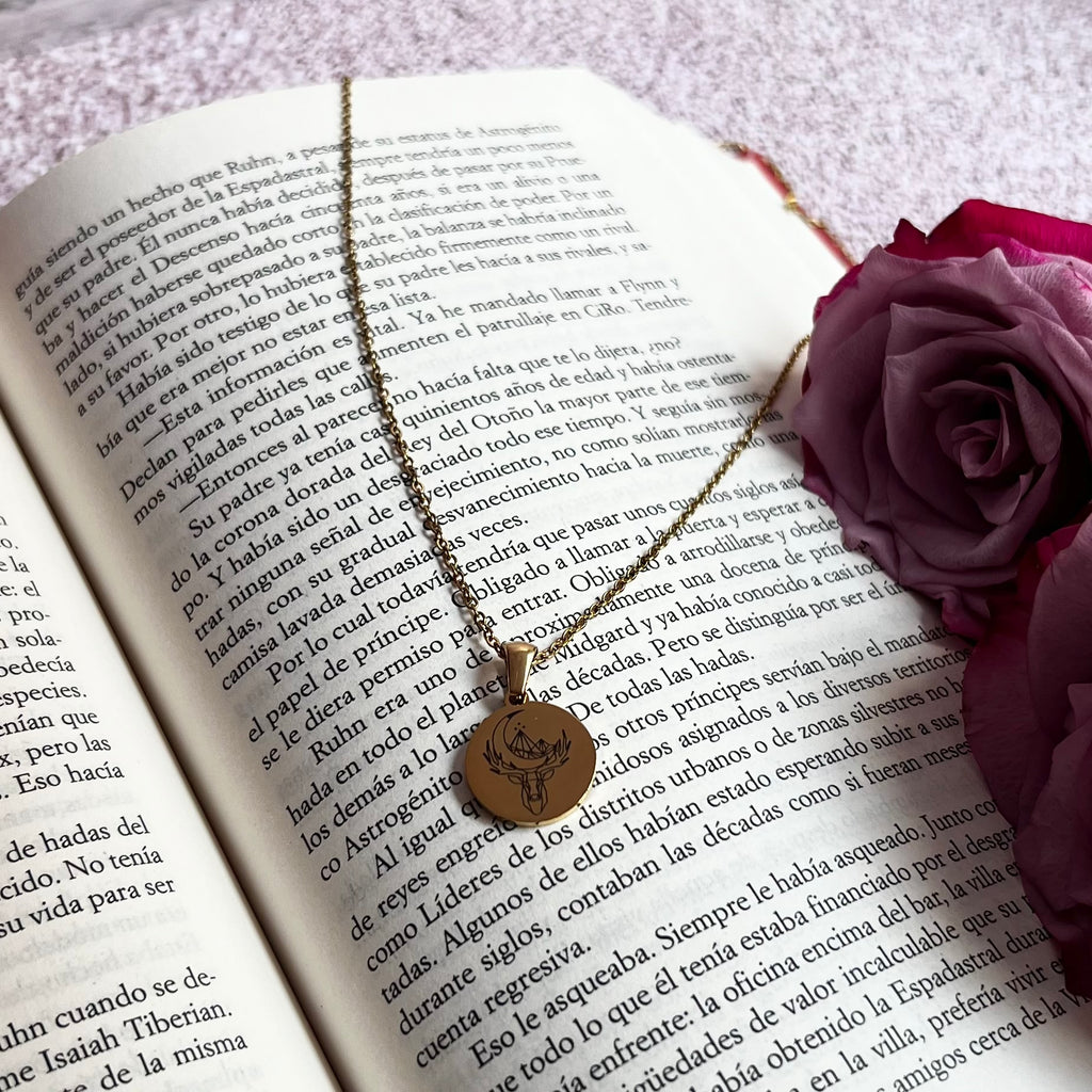 Collar Sarah J Maas (Acotar, Trono de Cristal y Ciudad Medialuna)
