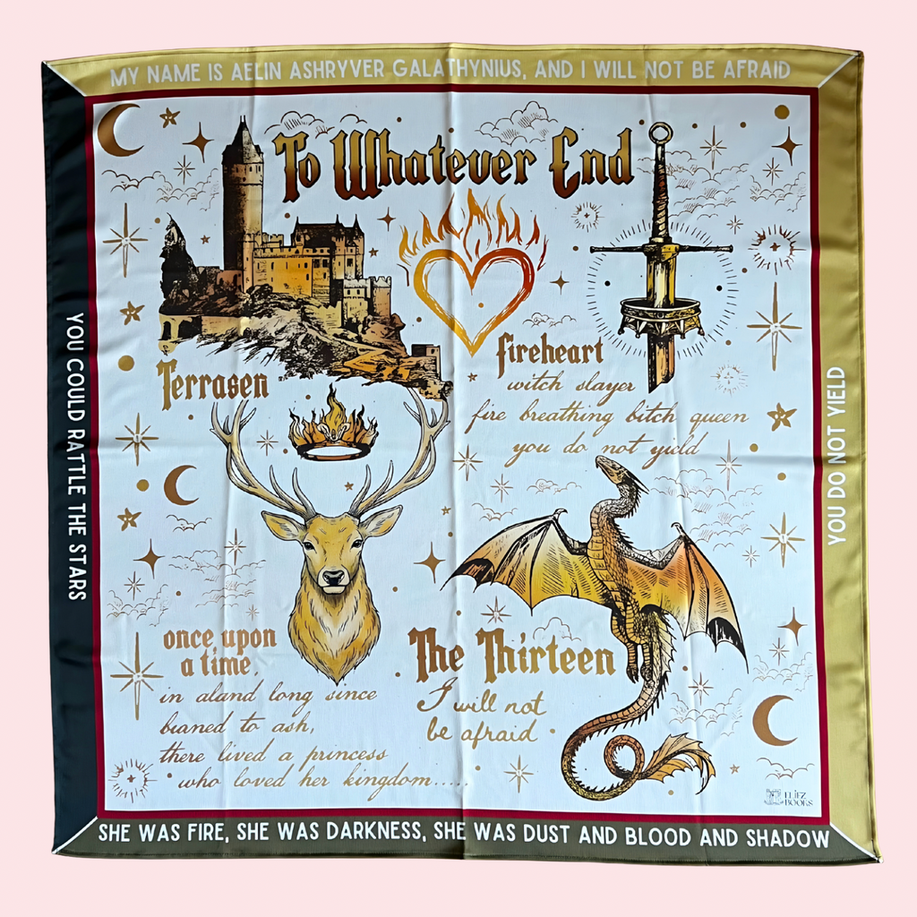 Pañuelo Trono de Cristal - Solsticio Literario