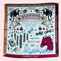 Pañuelo Alas de Sangre - Solsticio Literario