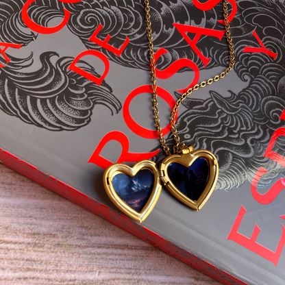 Collar Relicario Corazón Acotar